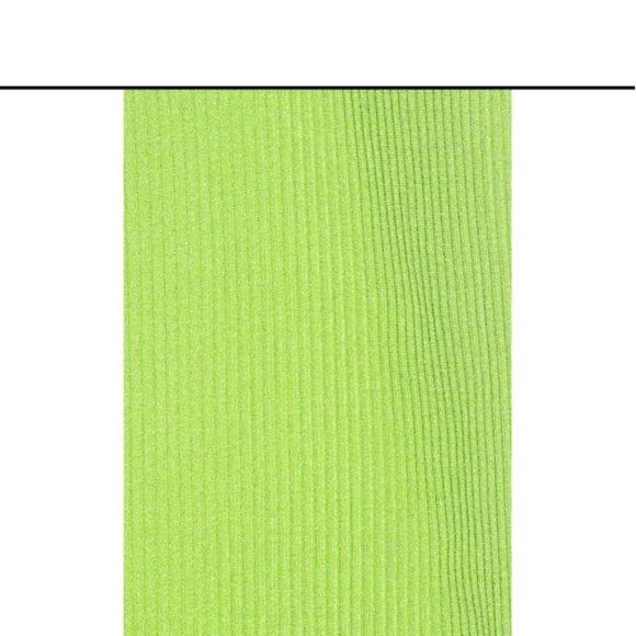 Superdown Zoey Chain Strap Ribbed Bodycon  Midi Dress Green Size Small - Picture 8 of 8